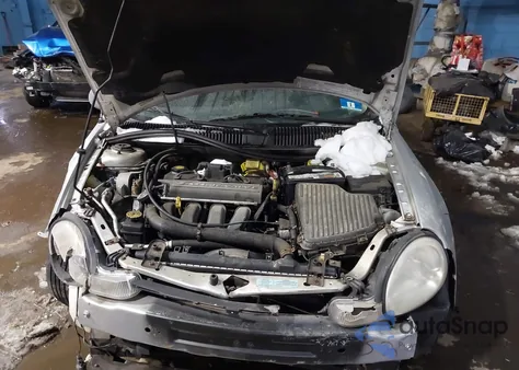 2001 Plymouth Neon Highline из США, поврежденный, VIN 1P3ES46C81D128957